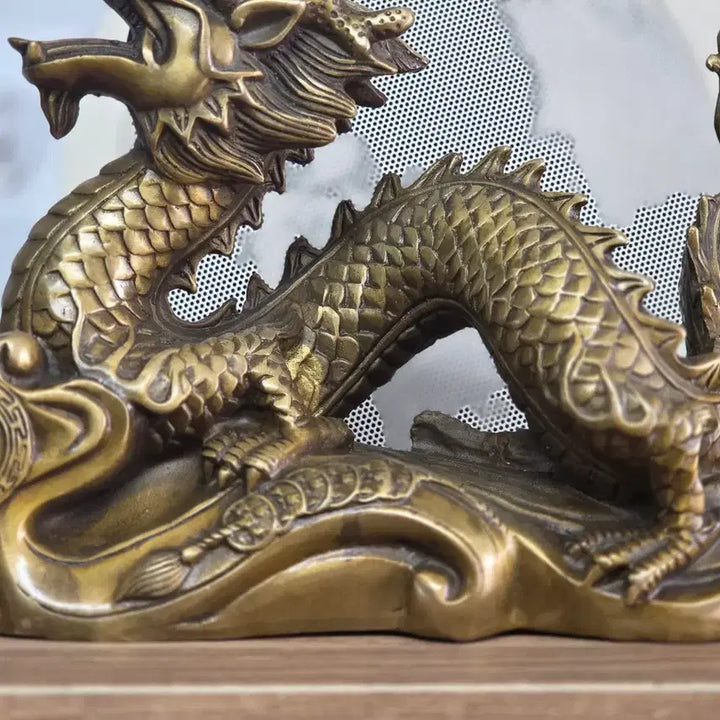 [BUNJANG] Brass Dragon Sculpture / 황동 용조각상