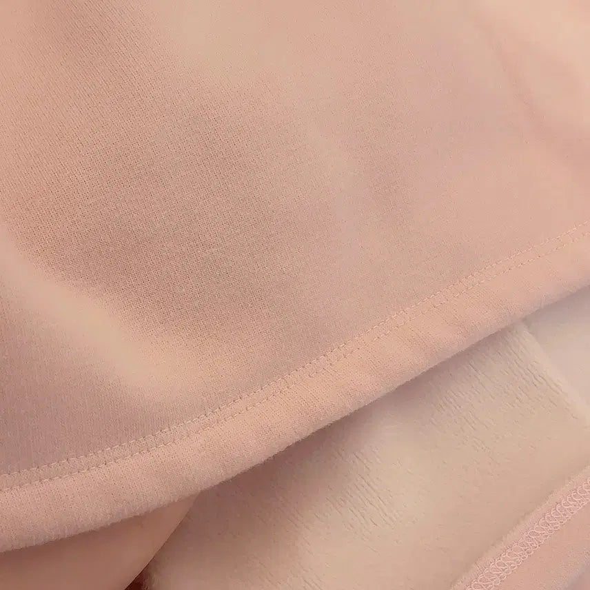 [BUNJANG] Mayyun Microfiber Ruffle Long Dress Pink / 메이윤 속극세사 캉캉 롱원피스 핑크