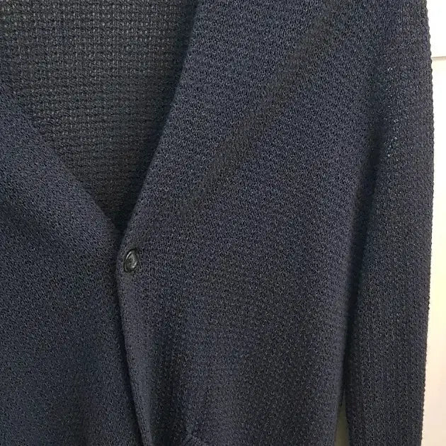 [BUNJANG] Kolon Epigram Navy Knit Cardigan (L Size) / 코오롱 에피그램 네이비 니트 가디건L사이즈