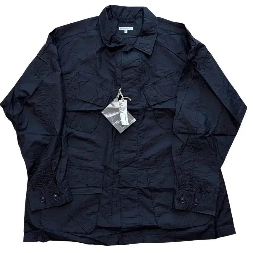 [BUNJANG] Engineered Garments SS23 Jungle Fatigue Jacket Nylon Micro Ripstop / 엔지니어드 가먼츠 ss23정글 퍼티그 자켓 나일론 마이크로 립스탑