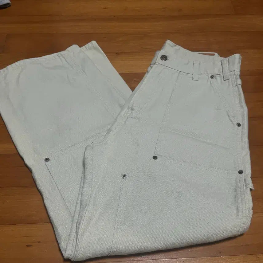 [BUNJANG] Macwoodgen Double Knee Carpenter Wide Stone Pants 30 / 맥우드건 더블니 카펜터 와이드 스톤 팬츠 30
