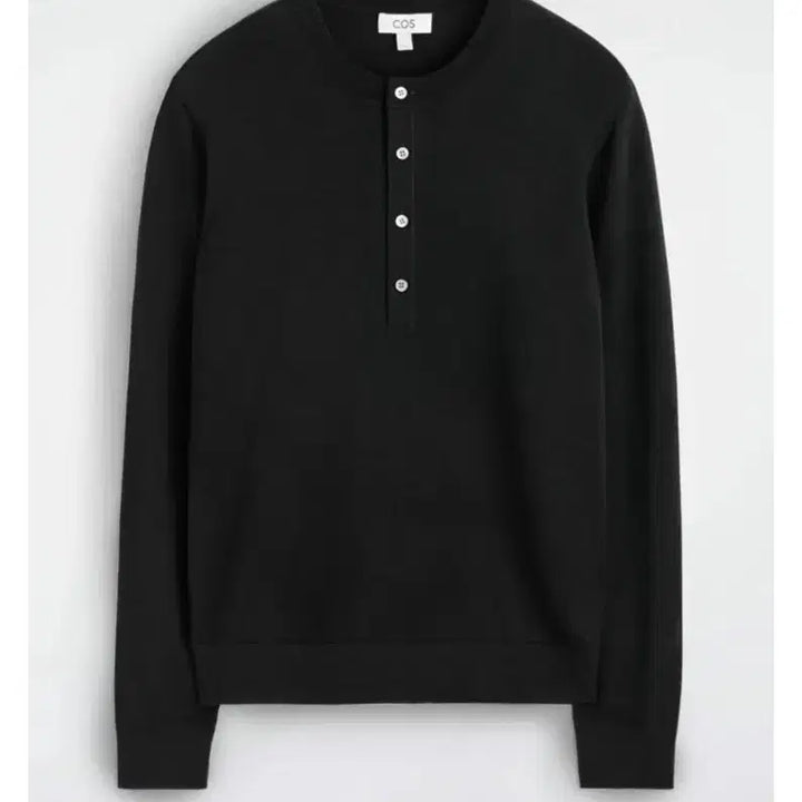 [BUNJANG] COS Slim Merino Wool Henley Neck XL / cos 슬림 메리노 울 헨리넥 XL