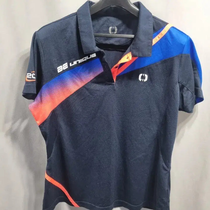 [BUNJANG] Peggy &amp; Co Navy Short Sleeve Polo Shirt / 페기앤코  반팔 카라티 네이비 컬러 90