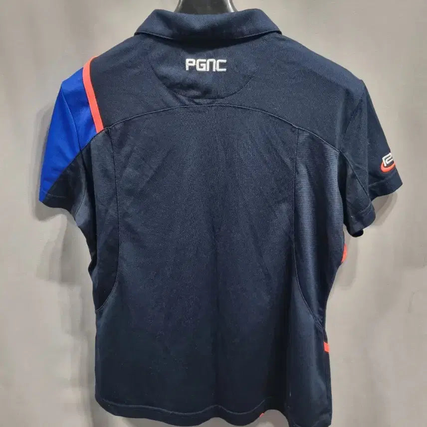 [BUNJANG] Peggy &amp; Co Navy Short Sleeve Polo Shirt / 페기앤코  반팔 카라티 네이비 컬러 90