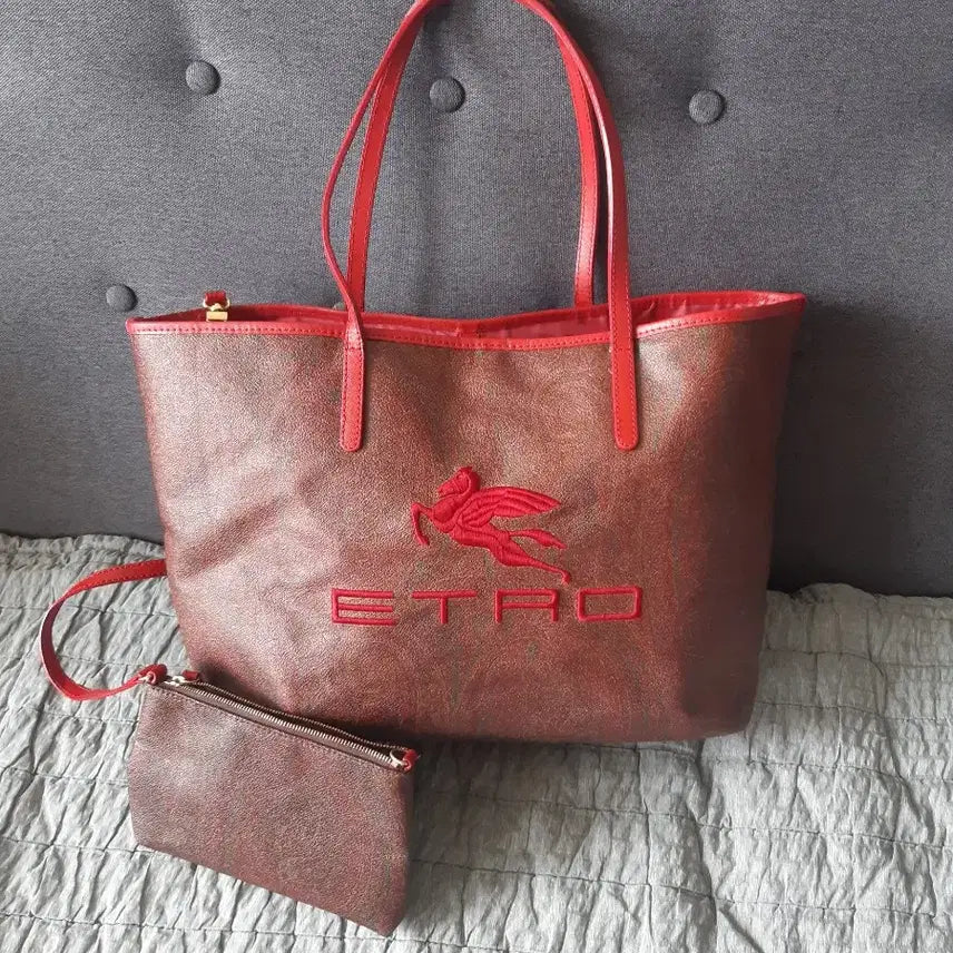 [BUNJANG] Etro Logo Mini Pouch Shoulder Bag / 정품 ㅡ에트로 로고백ㅡ미니파우치.포함