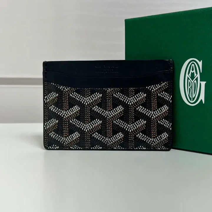 [BUNJANG] Goyard Saint Pierre Card Wallet Black / [정품] 고야드 생쉴피스 카드지갑 블랙
