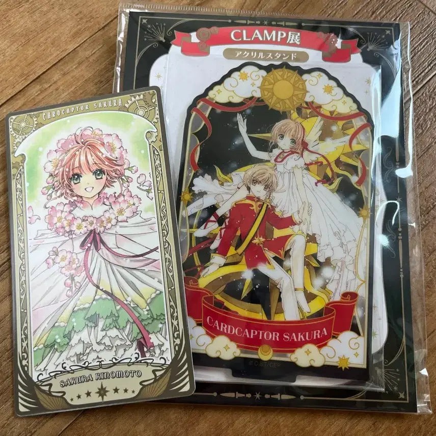 [BUNJANG] CLAMP Cardcaptor Sakura Arcana Card &amp; Acrylic Stand Bundle Set / 클램프전 카드캡터 사쿠라 아르카나 카드+아크릴스탠드