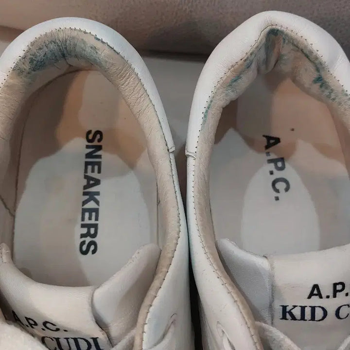 [BUNJANG] APC Kid Cudi Leather Sneakers 260mm / 아페쎄 Kid Cudi x APC 레더 스니커즈 260mm 택포3만9천원