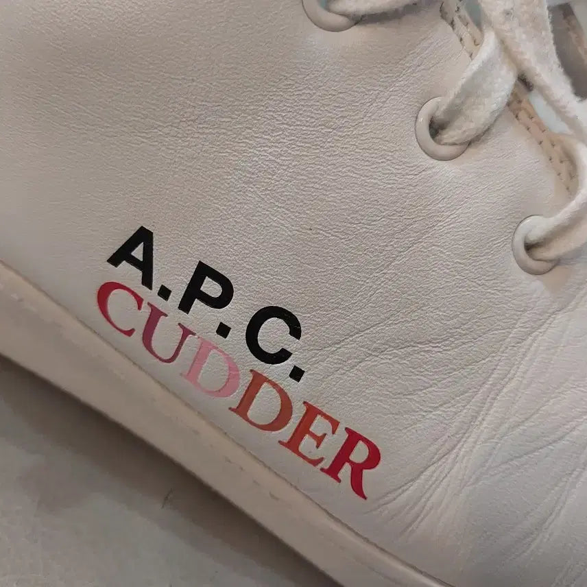 [BUNJANG] APC Kid Cudi Leather Sneakers 260mm / 아페쎄 Kid Cudi x APC 레더 스니커즈 260mm 택포3만9천원