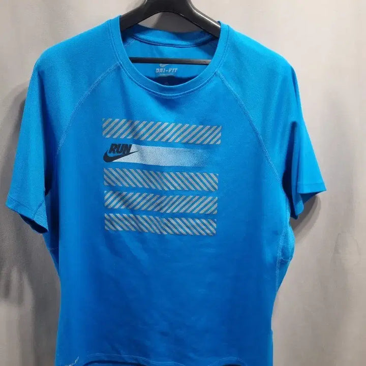 [BUNJANG] Nike Dri-FIT Running T-Shirt Blue L / 나이키 드라이핏 런닝 반팔티 블루 L