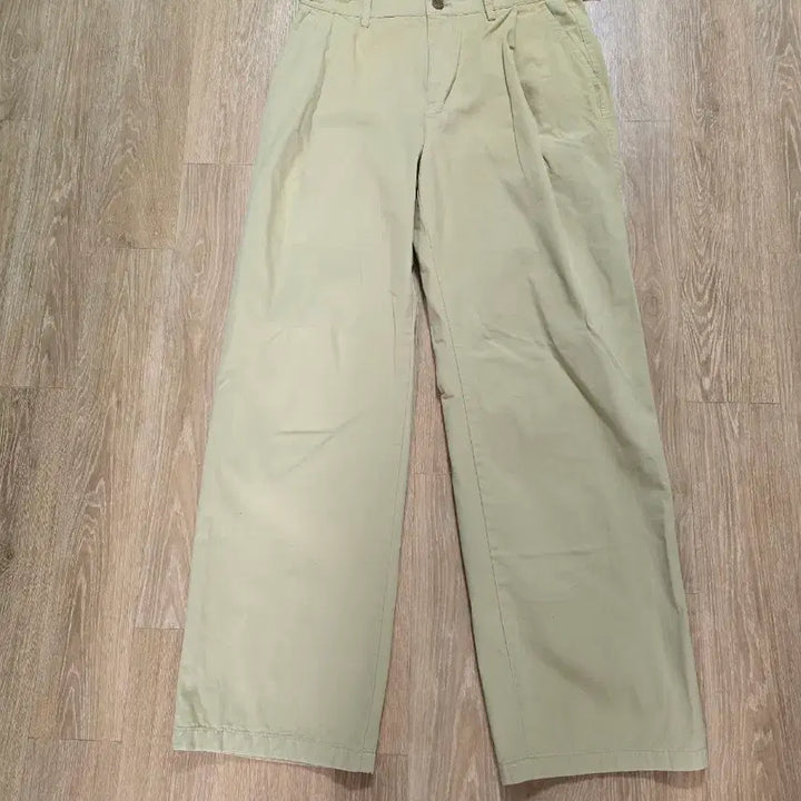 [BUNJANG] Edriel Los Comfort Wide Chino Pants Beige M / (M) 에드리엘로스 컴포트 와이드 치노팬츠 베이지
