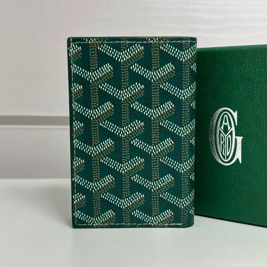 [BUNJANG] Goyard Saint Pierre Card Holder Green / [정품] 새상품급 / 고야드 생피에르 카드 홀더 그린