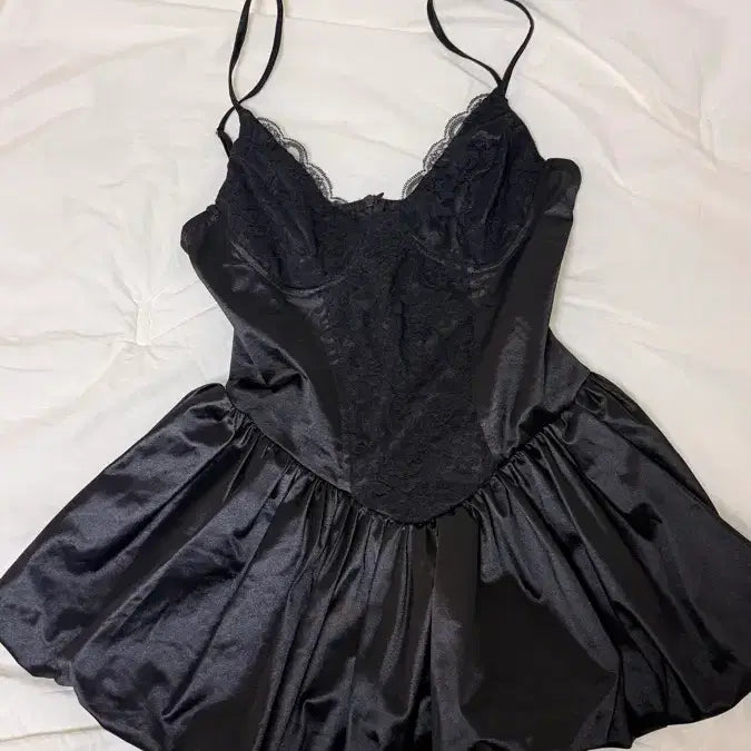 [BUNJANG] Black Sleeveless Dress / 블랙 나시원피스