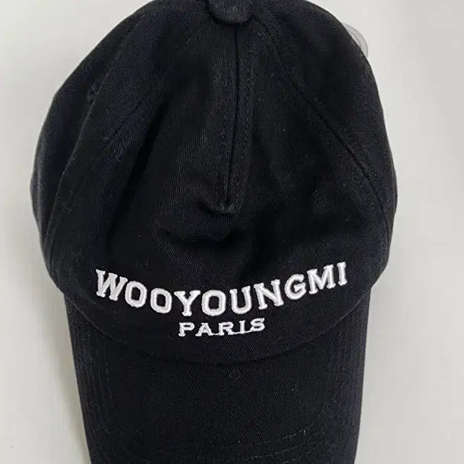 [BUNJANG] WOOYOUNGMI PARIS Black Ball Cap / 우영미 블랙 볼캡 WOOYOUNGMI PARIS
