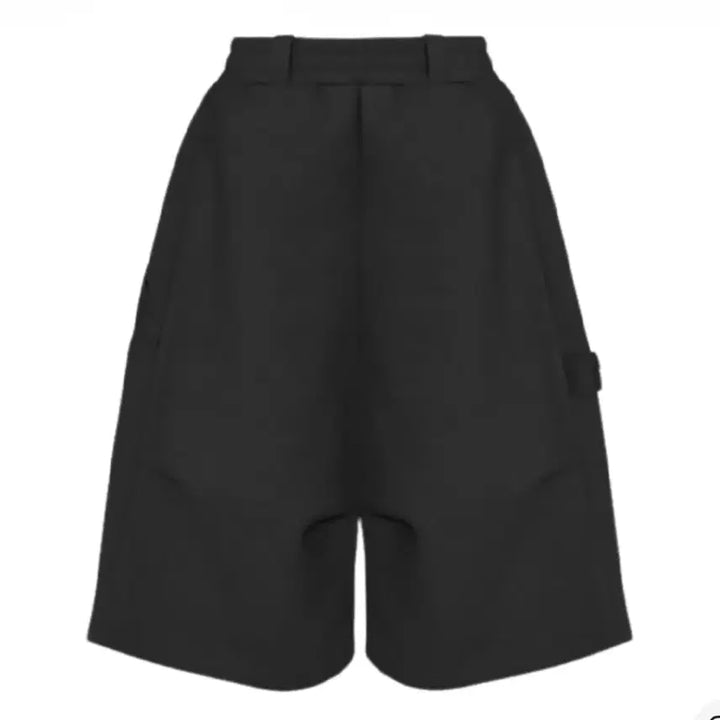 [BUNJANG] MJD Carpenter Bermuda Pants Black / MJD 코인 서울 와이드 카펜터 버뮤다 팬츠 블랙