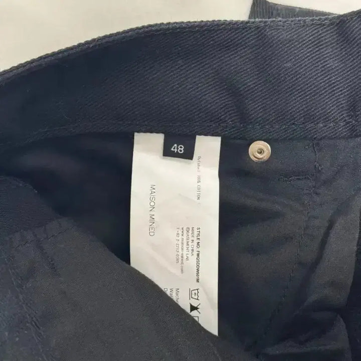 [BUNJANG] Maison Mineed Hampton Cargo Cotton Pants (Black) - M Size / 메종미네드 햄버튼 카고 코튼 팬츠 M