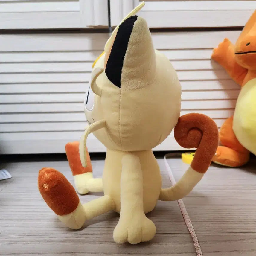 [BUNJANG] Pokemon Meowth Plush Toy (Medium) / 일본 포켓몬스터 나옹 봉제중형인형 로켓단 금화 복고양이