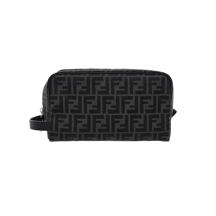 [BUNJANG] Fendi FF Motif Cosmetic Toilet Zipper Pouch / 펜디 FF 코스메틱 토일렛 지퍼 파우치