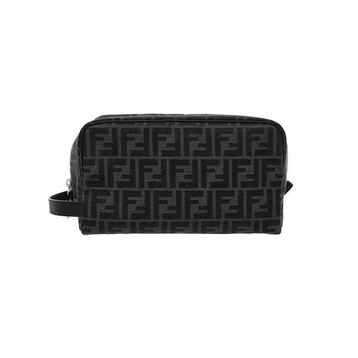 [BUNJANG] Fendi FF Motif Cosmetic Toilet Zipper Pouch / 펜디 FF 코스메틱 토일렛 지퍼 파우치