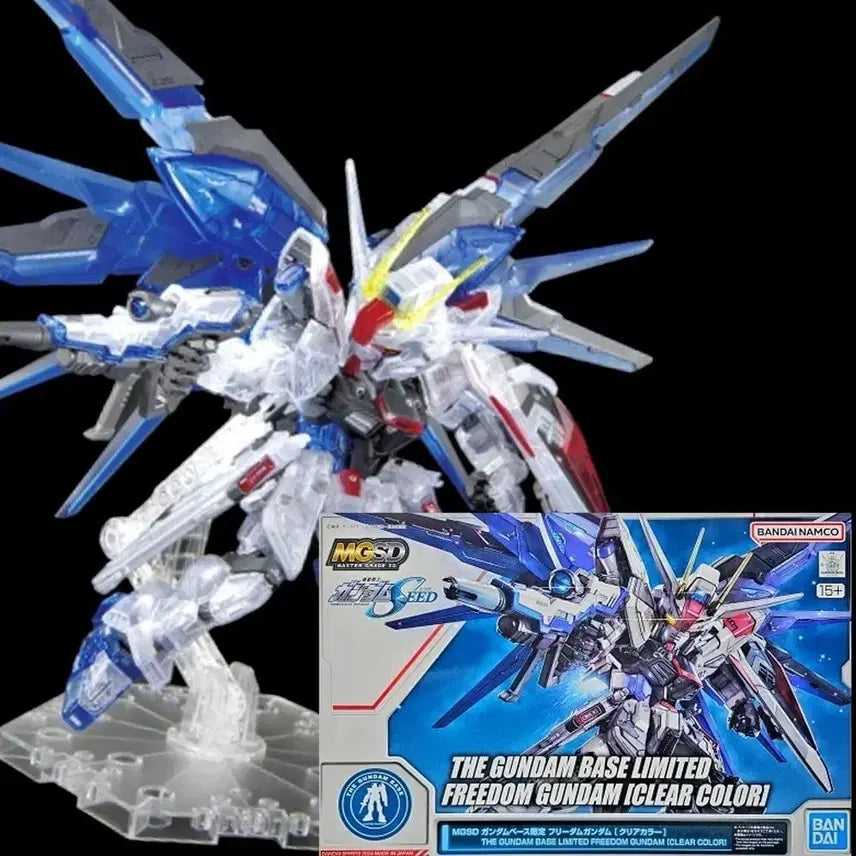 [BUNJANG] MGSD Freedom Gundam Clear Color Model Kit / MGSD 프리덤 건담 클리어 컬러