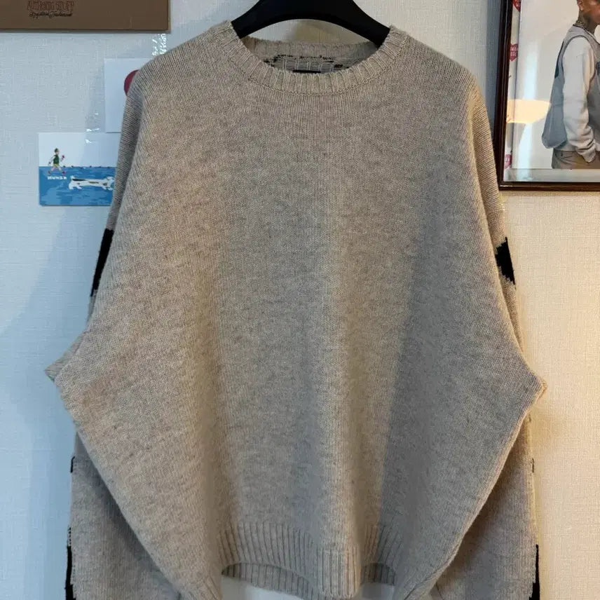 [BUNJANG] Capital 5G Wool Crew Neck Sweater - Kinari / [3] 캐피탈 5G 울 본 니트 크루넥 스웨터 키나리