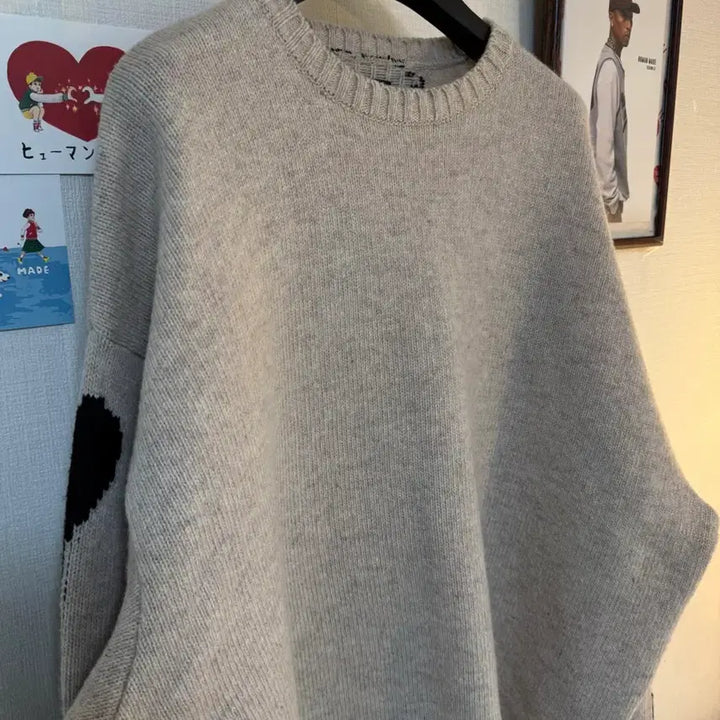 [BUNJANG] Capital 5G Wool Crew Neck Sweater - Kinari / [3] 캐피탈 5G 울 본 니트 크루넥 스웨터 키나리