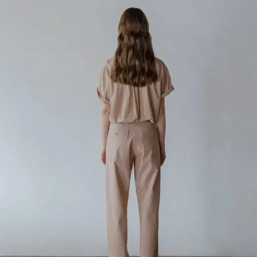 [BUNJANG] Nothing Written Pink Cotton Pants / 낫띵리튼 바지 판매합니다:)