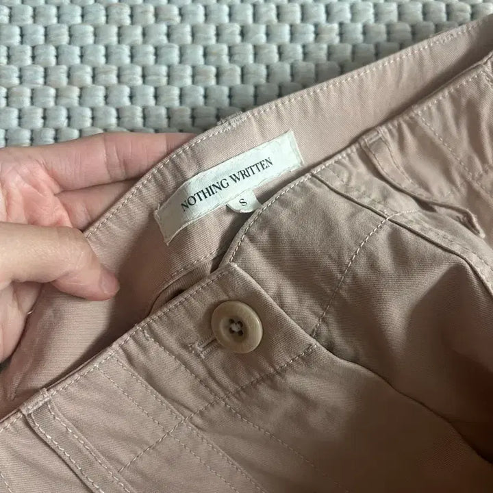 [BUNJANG] Nothing Written Pink Cotton Pants / 낫띵리튼 바지 판매합니다:)