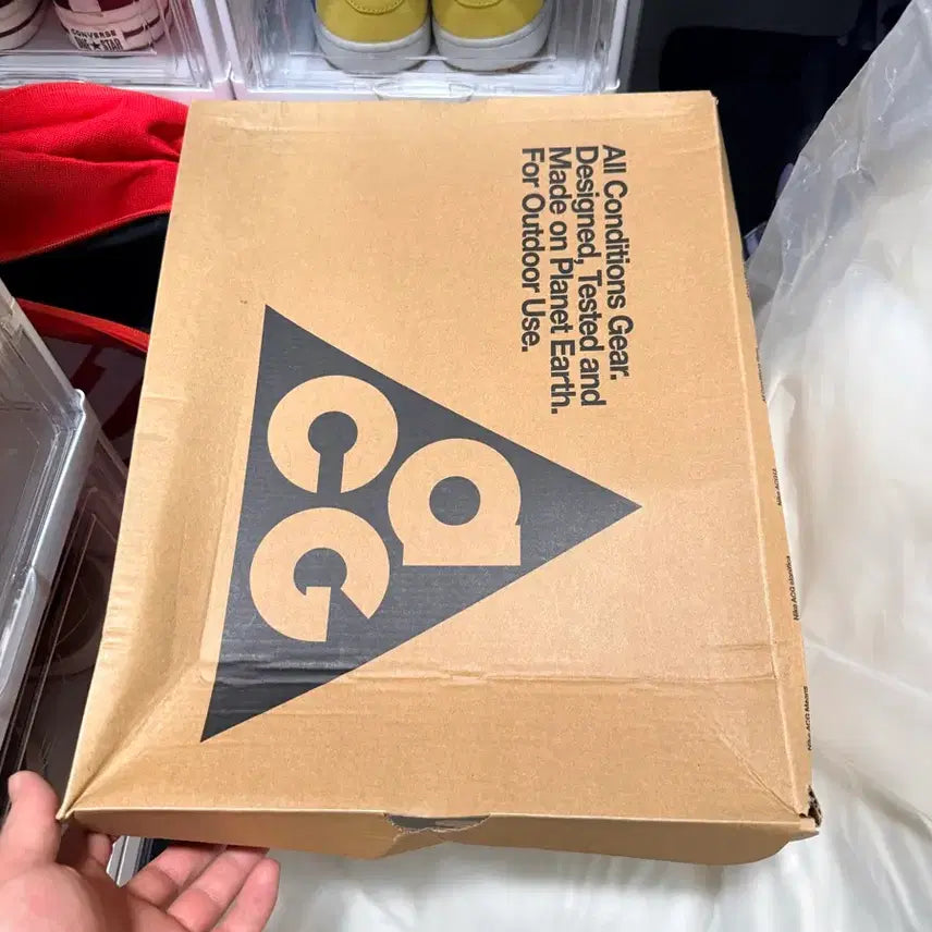 [BUNJANG] Nike ACG Mountain Fly Gore-Tex Khaki / 나이키 ACG 마운틴 플라이 고어텍스 카키
