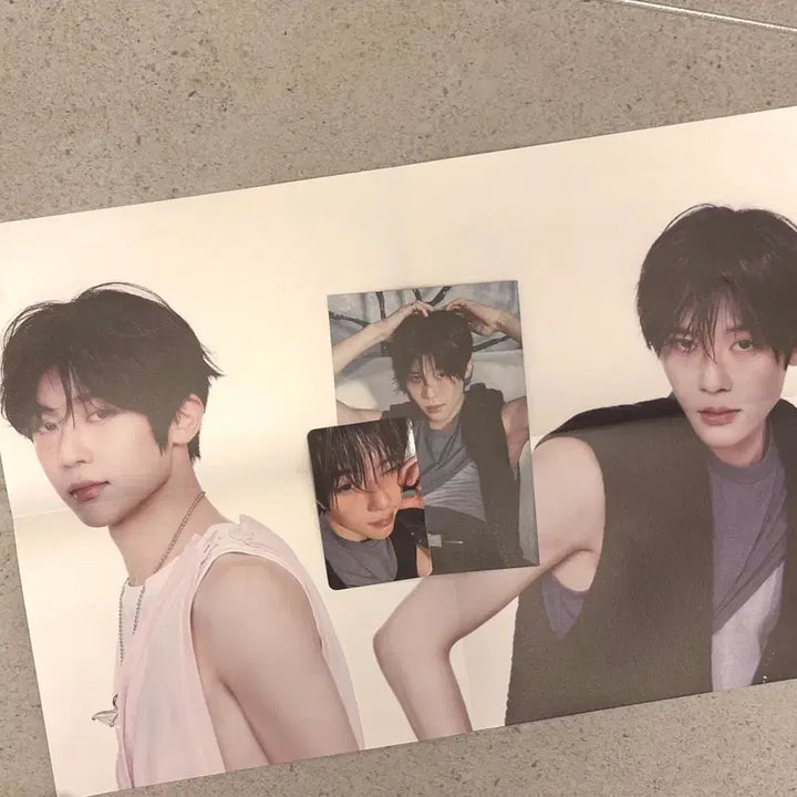[BUNJANG] NCT WISH Sion Photocard, Postcard, Poster Bundle Set / 엔시티위시 오드투러브 시온 포카 엽서 포스터 일괄팝니다
