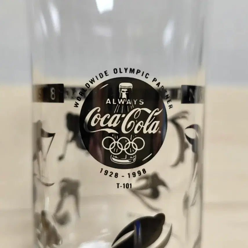 [BUNJANG] 1998 Nagano Winter Olympics Coca-Cola Commemorative Glass Cup Set / 1998년 코카콜라 나가노 동계 올림픽 기념 유리 컵 세트