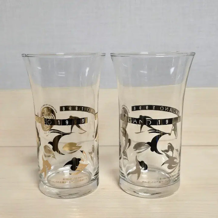 [BUNJANG] 1998 Nagano Winter Olympics Coca-Cola Commemorative Glass Cup Set / 1998년 코카콜라 나가노 동계 올림픽 기념 유리 컵 세트