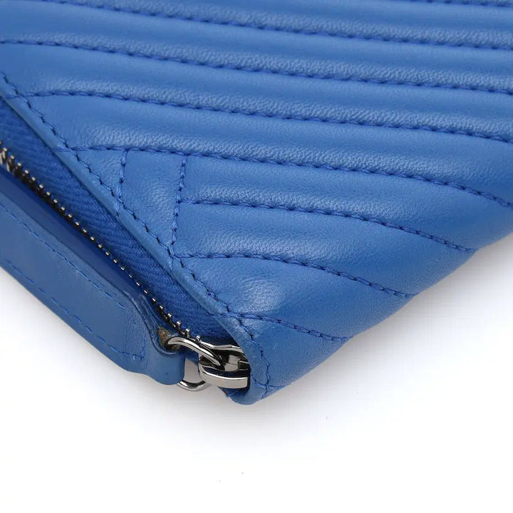 [BUNJANG] Chanel Chevron Zip Around Wallet / 샤넬 쉐브론 지퍼 장지갑