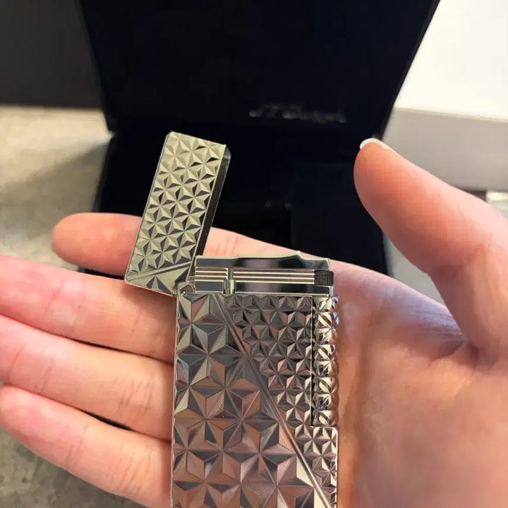 [BUNJANG] Dupont Line 2 Diamond Lighter / 듀퐁라이터 라인2 다이아몬드 쌍불 새상품 (일시품절)