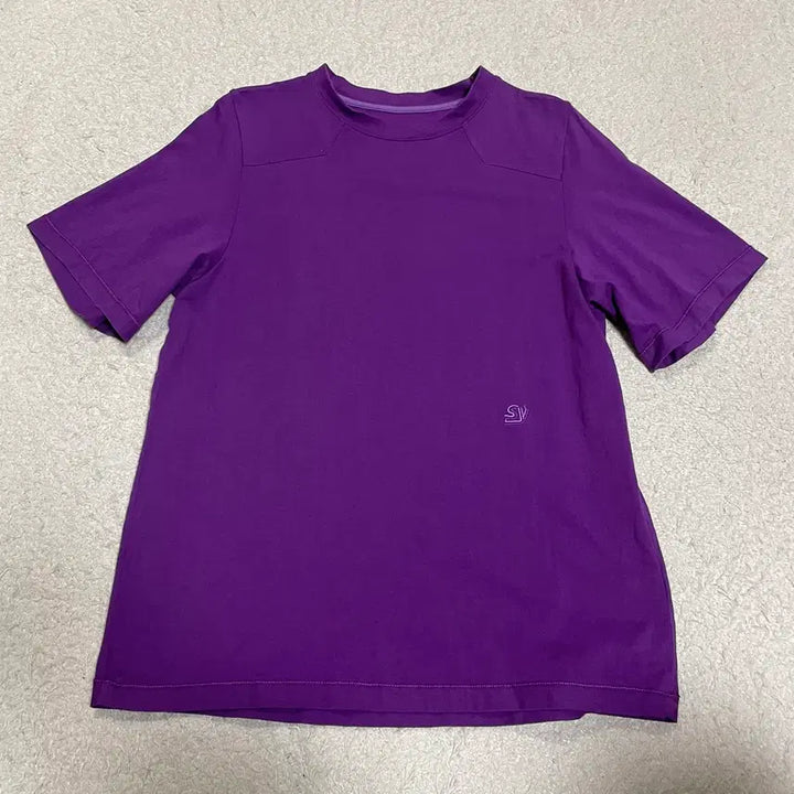 [BUNJANG] SYSTEM 18ss Purple Short Sleeve T-shirt / 시스템 반팔티 퍼플 18ss