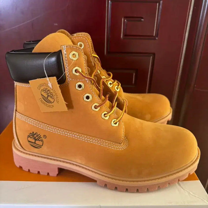[BUNJANG] Timberland Premium 6-Inch Waterproof Boots Wheat Nubuck Wide 290mm / 팀버랜드 프리미엄 6인치 워터프루프 부츠 위트 누벅 - 와이드 290MM