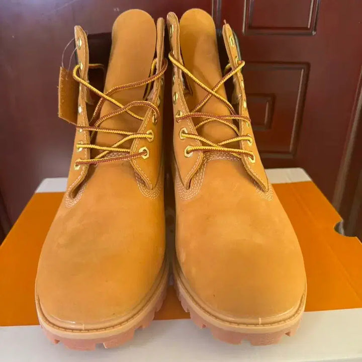 [BUNJANG] Timberland Premium 6-Inch Waterproof Boots Wheat Nubuck Wide 290mm / 팀버랜드 프리미엄 6인치 워터프루프 부츠 위트 누벅 - 와이드 290MM
