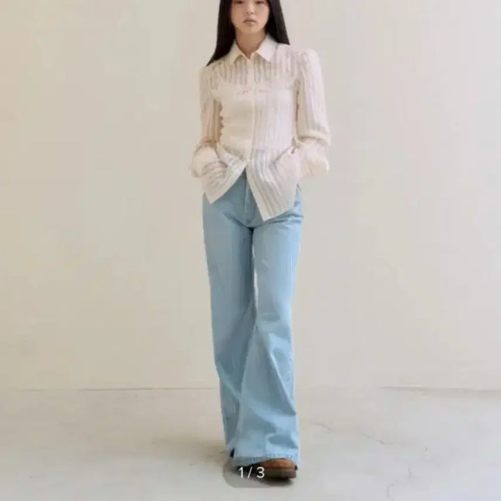 [BUNJANG] Fletta Light Wash Denim Jeans (Size S) / fletta 플레따 데님 청바지 연청 S 새상품
