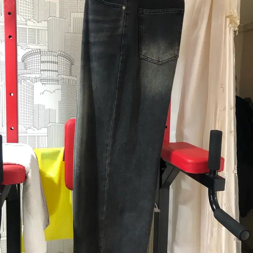 [BUNJANG] VIVASTUDIO Wide Denim Pants Black S / 비바스튜디오 와이드 데님 팬츠 블랙 s