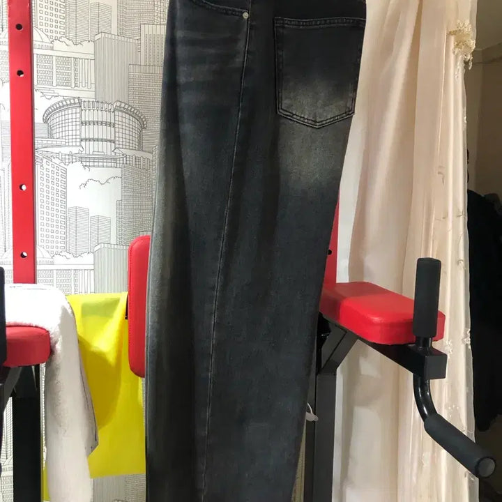 [BUNJANG] VIVASTUDIO Wide Denim Pants Black S / 비바스튜디오 와이드 데님 팬츠 블랙 s