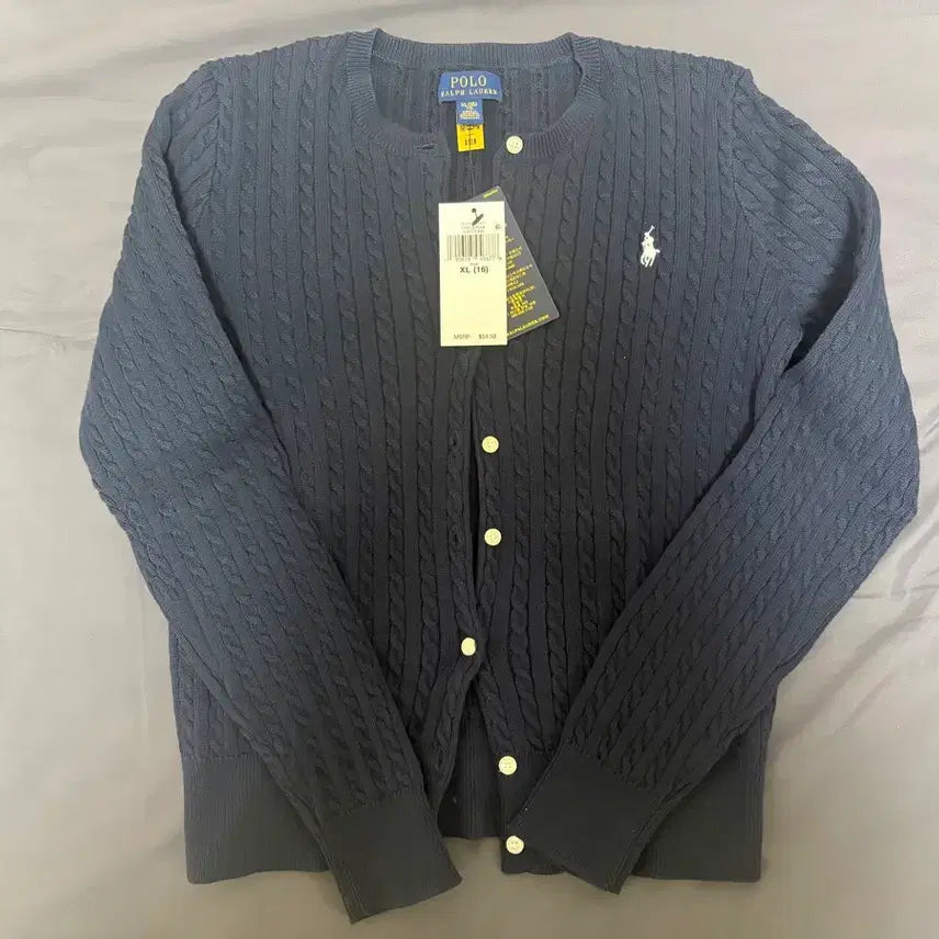 [BUNJANG] Polo Cardigan - New / 폴로 가디건
