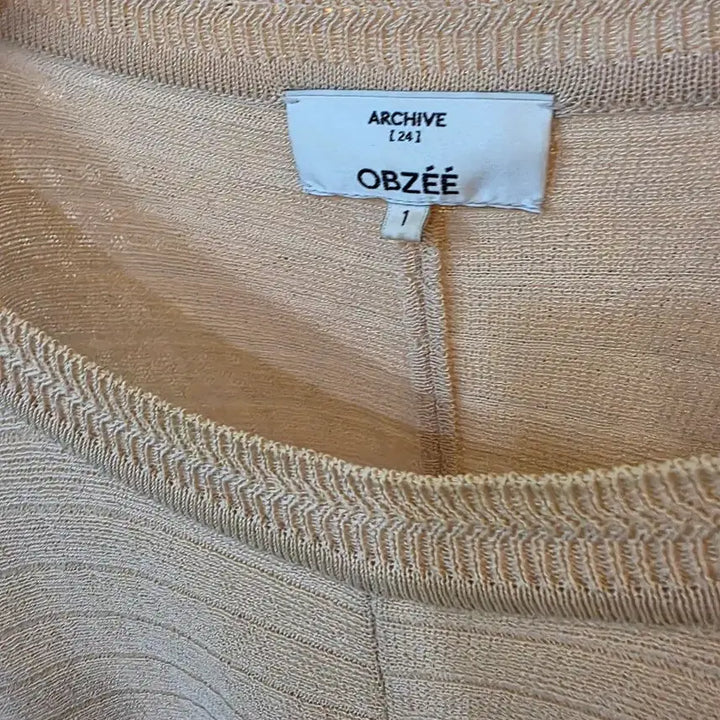 [BUNJANG] Object Summer Knit Top / 오브제 여름니트