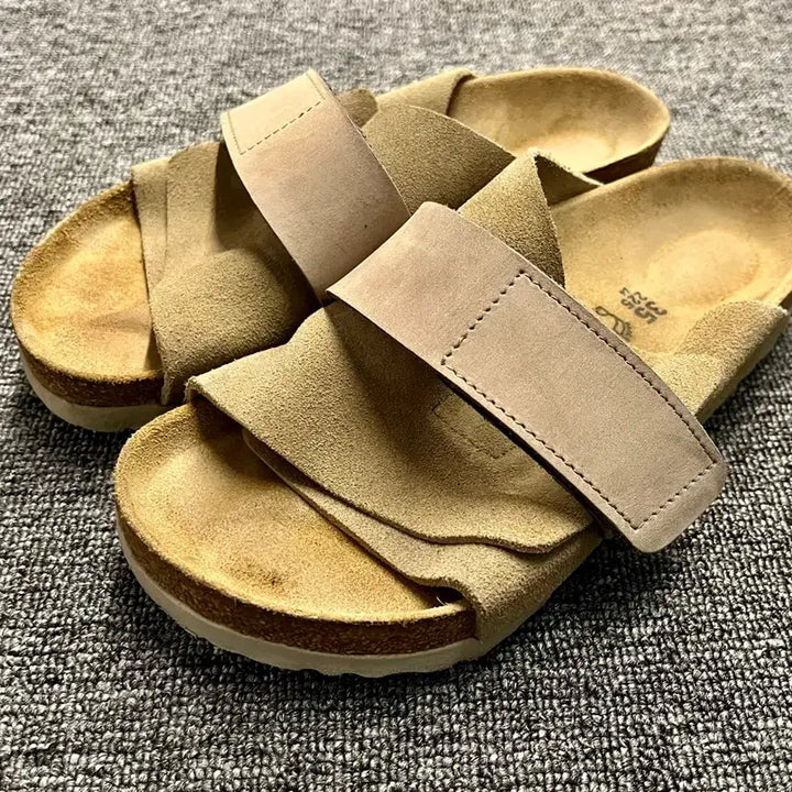 [BUNJANG] Birkenstock Kyoto Taupe Sandals / [225] 버켄스탁 교토 타우페 35