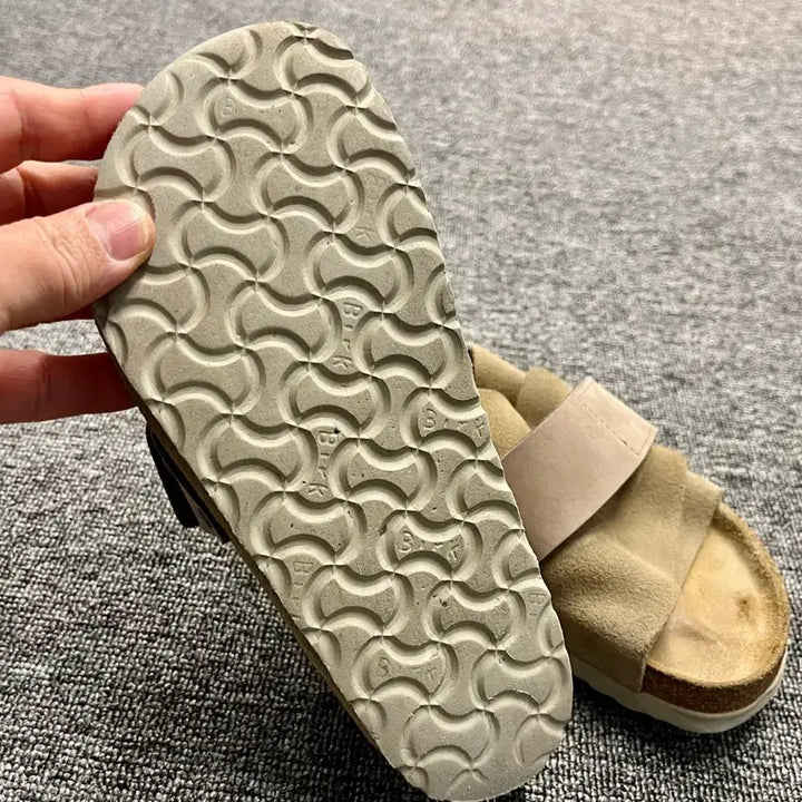 [BUNJANG] Birkenstock Kyoto Taupe Sandals / [225] 버켄스탁 교토 타우페 35