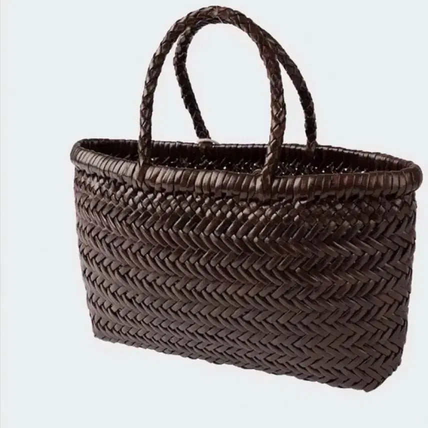 [BUNJANG] Dragon Diffusion Small Tote Bag Dark Brown / 드래곤 디퓨전 스몰 토트백 다크브라운