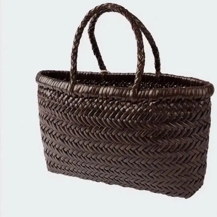 [BUNJANG] Dragon Diffusion Small Tote Bag Dark Brown / 드래곤 디퓨전 스몰 토트백 다크브라운