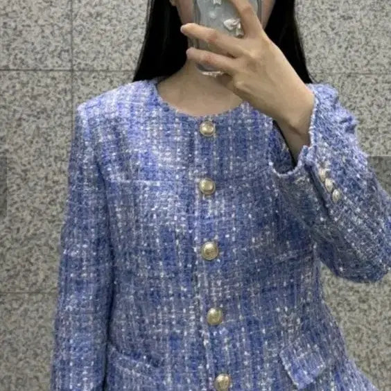 [BUNJANG] Cerruti 1881 Tweed Jacket / 세루티 트위드 자켓 미착용 새상품