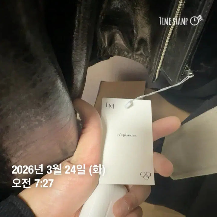 [BUNJANG] 48] 엘무드 카르벤 카우 레더 레이서 자켓 블랙 / 48] 엘무드 카르벤 카우 레더 레이서 자켓 블랙