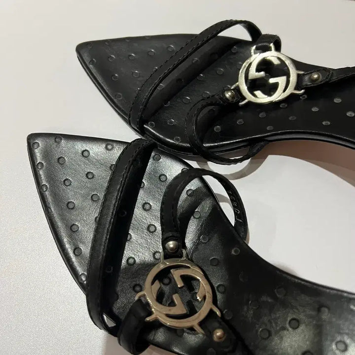 [BUNJANG] Gucci Tom Ford Archive GG Logo Strap Sandals / [정품] 구찌 빈티지 톰포드 아카이브 GG 로고 스트랩 샌들
