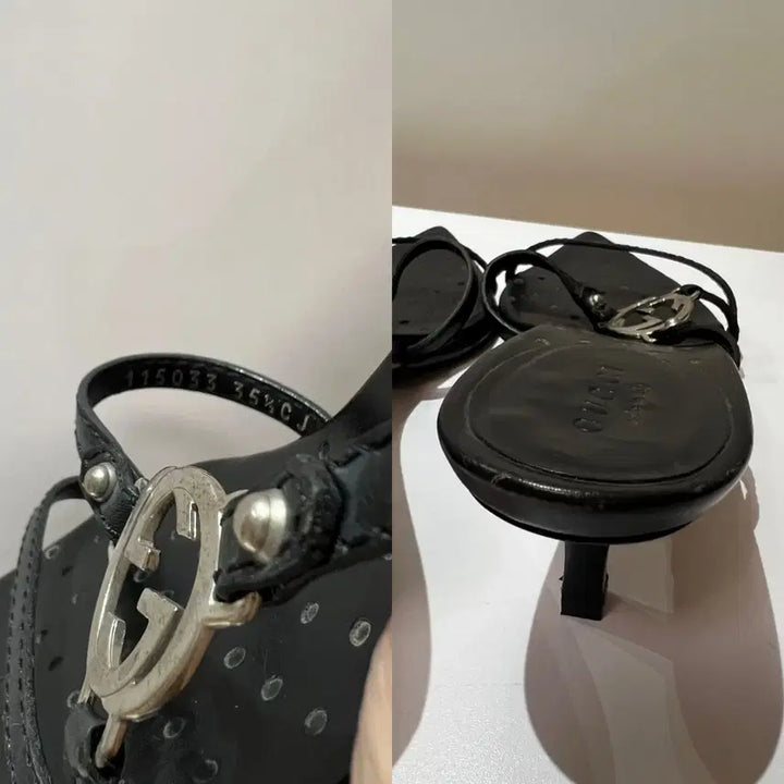 [BUNJANG] Gucci Tom Ford Archive GG Logo Strap Sandals / [정품] 구찌 빈티지 톰포드 아카이브 GG 로고 스트랩 샌들